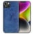Alpha Digital Luxury Soft Texture Deer Patterned Cloth Protective Case - iPhone14 / 14Plus Perspective: front