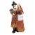 Thanksgiving Harvest Pilgrim Couple W/Basket Wheat Basket Of Fruit H8669 Perspective: front