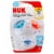 NUK® Silicone Orthodontic Pacifier Value Pack Perspective: front