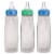 First Essentials by Nuk Clear View Bottle, 9Oz, 3Pk, Medium Flow White 9Oz Perspective: front