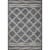 RAI-05 Denim, Ivory 3'-11  x 5'-11  Size Rug Perspective: front