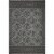 RAI-06 Grey, Charcoal 2'-2  x 3'-9  Size Rug Perspective: front
