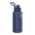 Takeya® Actives Insulated Stainless Steel Water Bottle with Spout Lid - Midnight Perspective: front