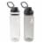 Takeya Tritan Spout Water Bottles - Clear/Stormy Black Perspective: front