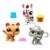 Littlest Pet Shop Wild Zoo Trio Playset Perspective: front
