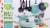 GreenLife Diamond Ceramic Non-Stick Cookware Set - Black / Turquoise Perspective: front