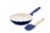 GreenPan™ 8-Inch Ceramic Frying Pan and Silicone Spatula Set - Navy Perspective: front