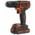 BLACK+DECKER 20V MAX* Cordless Drill/Driver Perspective: front