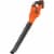 BLACK + DECKER Powerboost 20-Volt Max Lithium Cordless Sweeper - Black/Orange Perspective: front