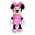 Disney Minnie Mouse 11 inch Child Plush Toy Stuffed Character Doll in Pink Dress Perspective: front