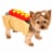 Simply Dog Extra Small-Small Hot Dog Costume Perspective: front