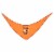 Simply Dog Extra Small-Small Orange Trick or Treat Pet Bandana Perspective: front