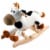 Happy Trails Plush Rocking Connie Cow With Sounds Perspective: front