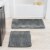 2 Piece Memory Foam Bath Mat Set by Lavish Home Perspective: front