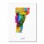 Michael Tompsett 'Vermont Map' Canvas Wall Art 35 x 47 Inches Perspective: front