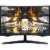 Samsung 27" Odyssey G55A WQHD 165Hz 1ms FreeSync Curved Gaming Monitor Perspective: front