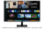 Samsung 27in Smart Streaming Monitor Perspective: front