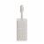 Mind Reader Square Toilet Brush with Holder - Ivory Perspective: front