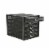 Mind Reader 5 Drawer Metal Mesh Storage Cabine - Black Perspective: front