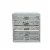 Mind Reader 5 Drawer Metal Mesh Storage Cabinet - Silver Perspective: front