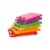 Mind Reader Multi-Pack Plastic Clipboards with Portfolio Storage - Translucent Perspective: front