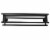 Mind Reader Wall Mounted Towel Rack - Black Perspective: front