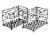 Mind Reader Stainless Steel Toothbrush Holder Perspective: front