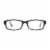 Foster Grant James Men's Reading Glasses - Black Perspective: front
