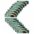 Chocolate Marshmallow Pies, 16 Boxes, 128 Individually Wrapped Chocolate Creme Pies Perspective: front