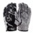 Wilson Youth One Size Football Gloves - Silver Perspective: front