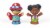 Fisher-Price® Lifeguard Steven™ & Tessa Little People Figures Perspective: front