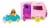Barbie® Chelsea™ Camper and Accessories Perspective: front