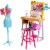 Barbie Fashion Design Studio Playset with Sewing Machine Station, Dress Form and Themed Toys Perspective: front