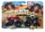 Mattel Hot Wheels® Monster Trucks Demolition Doubles Racing vs Baja Buster Vehicle Perspective: front