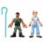 Imaginext® Toy Story Disney Pixar 4 Combat Carl and Bo Peep Figurines Perspective: front