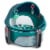 Fisher-Price® Pixels On-the-Go Baby Dome in Aqua Perspective: front