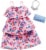 Barbie Doll Dress & Accessories - Pink Floral Perspective: front
