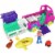 Pollyville Transforming Camper Van Playset Perspective: front
