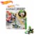 Mattel® Hot Wheels® Mario Kart™ Luigi Standard Kart Toy Vehicle Perspective: front