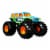 Mattel Hot Wheels Monster Trucks Jeep Wrangler Vehicle Perspective: front