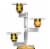 Mattel Minecraft Bees Figure Perspective: front