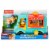 Fisher-Price Little People Serve It Up Food Truck, Push-Along Musical Toy Vehicle w/ Figures Perspective: front