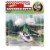 Mattel Hot Wheels® Mario Kart Luigi P-Wing + Cloud Glider Figure Perspective: front