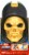 Mattel Motu Skeletor Skull Building Toy Perspective: front