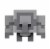 Mattel Minecraft Legends Stone Golem Figure Perspective: front