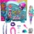 Barbie Color Reveal Doll, Glittery Purple with 25 Hairstyling & Party Surprises Perspective: front