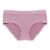 Dip Seamless Ribbed Hipster Underwear - Mauve Perspective: front
