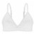 Dip Wirefree Lace Bra - White Perspective: front