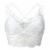 Dip Wireless Crochet Lace Bralette Perspective: front