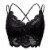 DIP Crochet Lace Bralette - Black Perspective: front